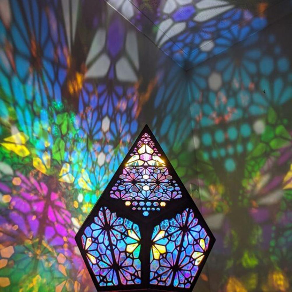 Bohemian LED Starry Sky Projector Floor Lamp
