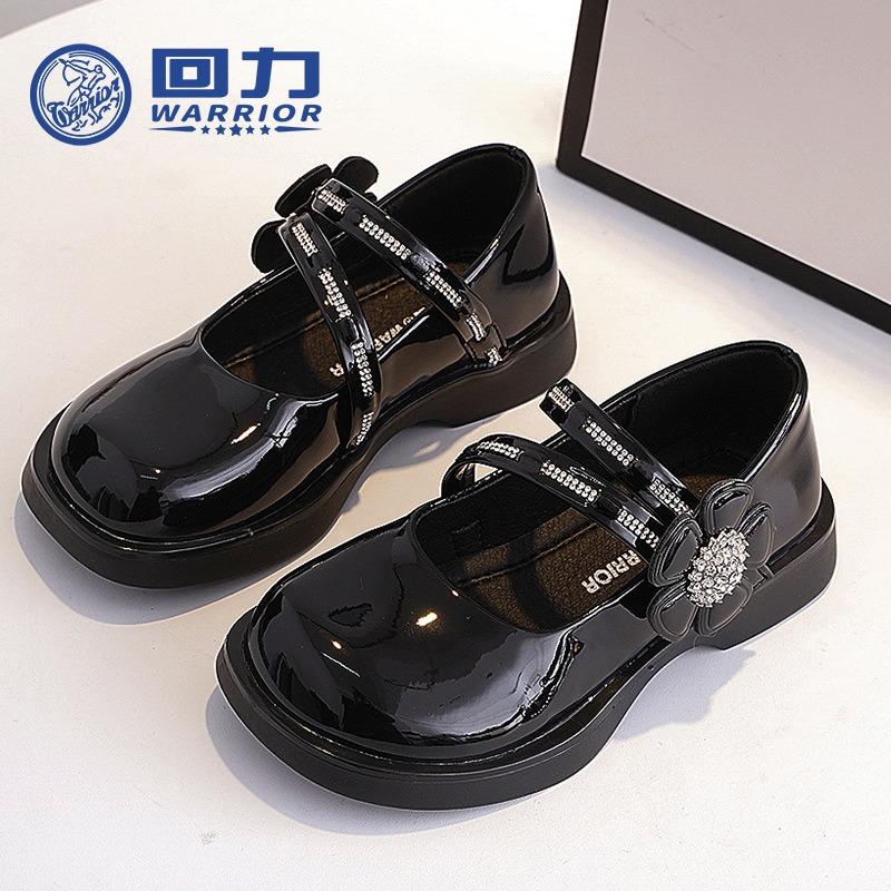 

Кожаные туфли WARRIOR Classmate Small, осенние, новые, для девочек, в британском стиле, на мягкой подошве. 26