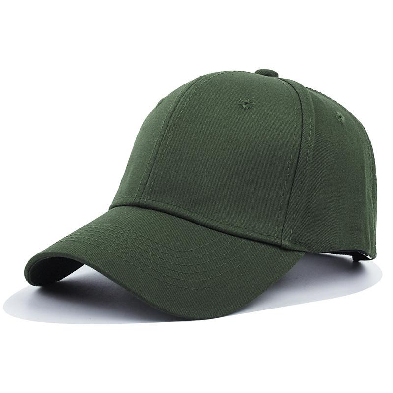Solid color light board hat women's hard top versatile cap men's pure cotton baseball cap men's sun hat
