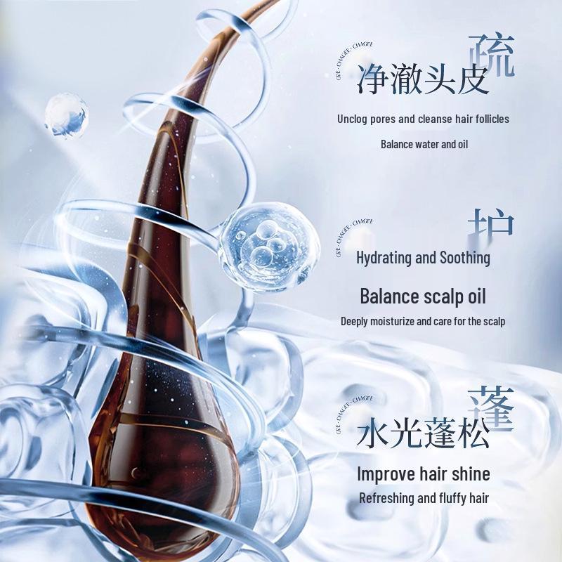LVFEI Volumizing Shampoo with Hyaluronic Acid for Smooth, Fragrant Hair