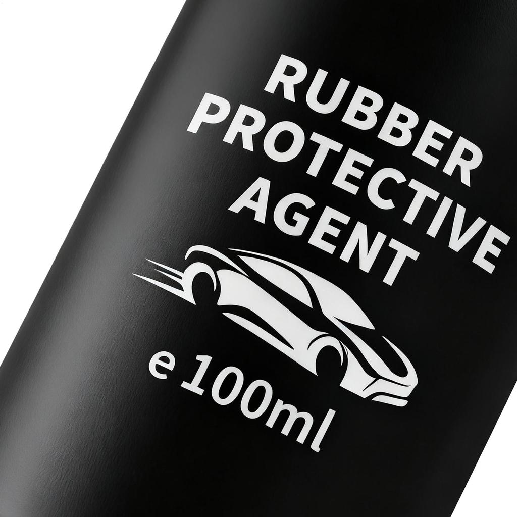 Rubber Protectant 100ml Lubricant Protectant Exterior Rubber Restorer For RV Car Interior Tire Windshield Window Exterior Door