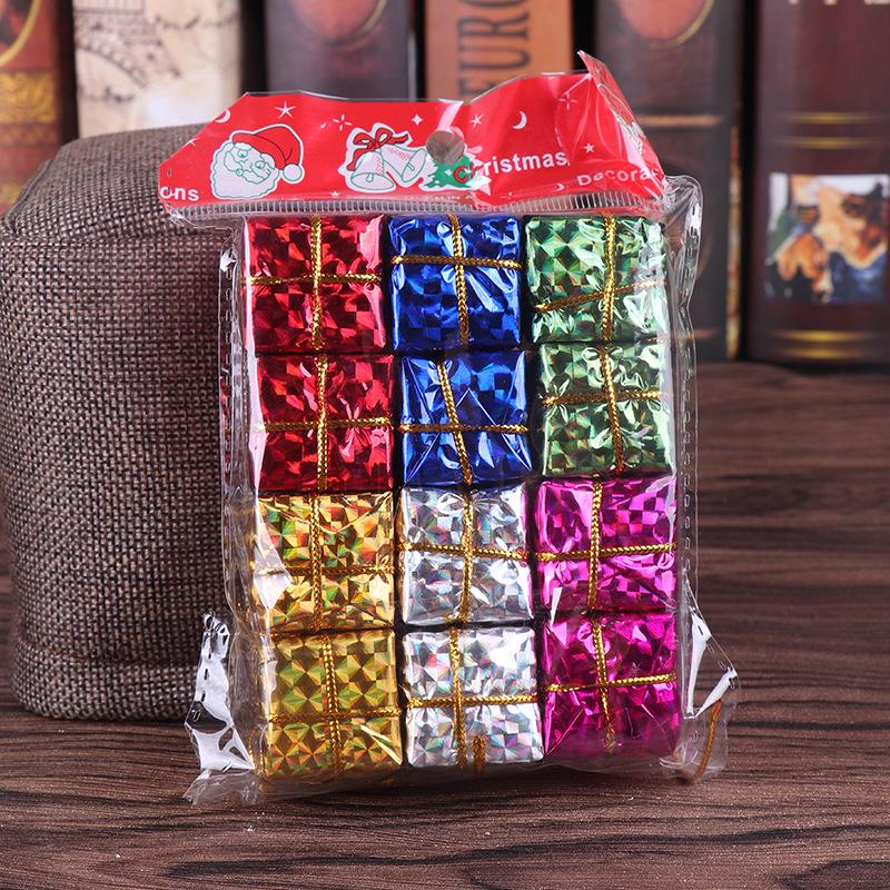 

2.5cm Laser Christmas Tree Gift Bag Pendants & Decorations