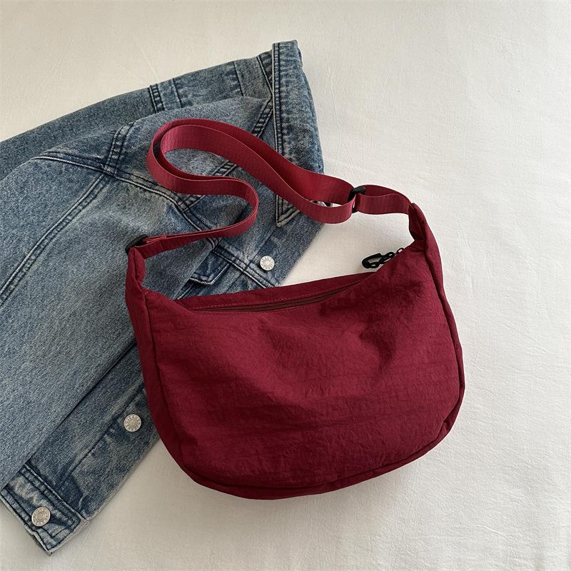 New simple and large-capacity underarm tote bag women's bag simple and fashionable shoulder bag simple casual messenger bag