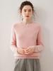 Women's Cashmere Sweater - 2025 Autumn/Winter, Round Neck, Thick, Solid Color, Loose Fit, Slimming Base Layer.