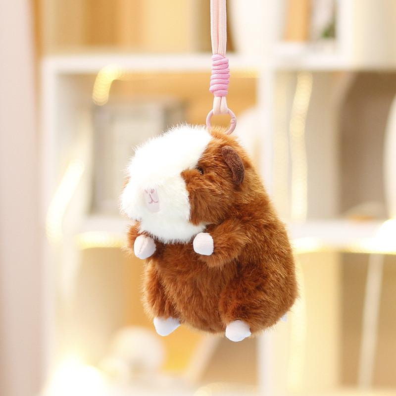 Water Dic Monkey Plush Toy Soft Short Plush Cute Animal Gift For Girls BrownCapybara