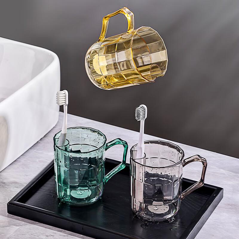 Qiliang Light Luxury Mouthwash Cup with Toothbrush Storage