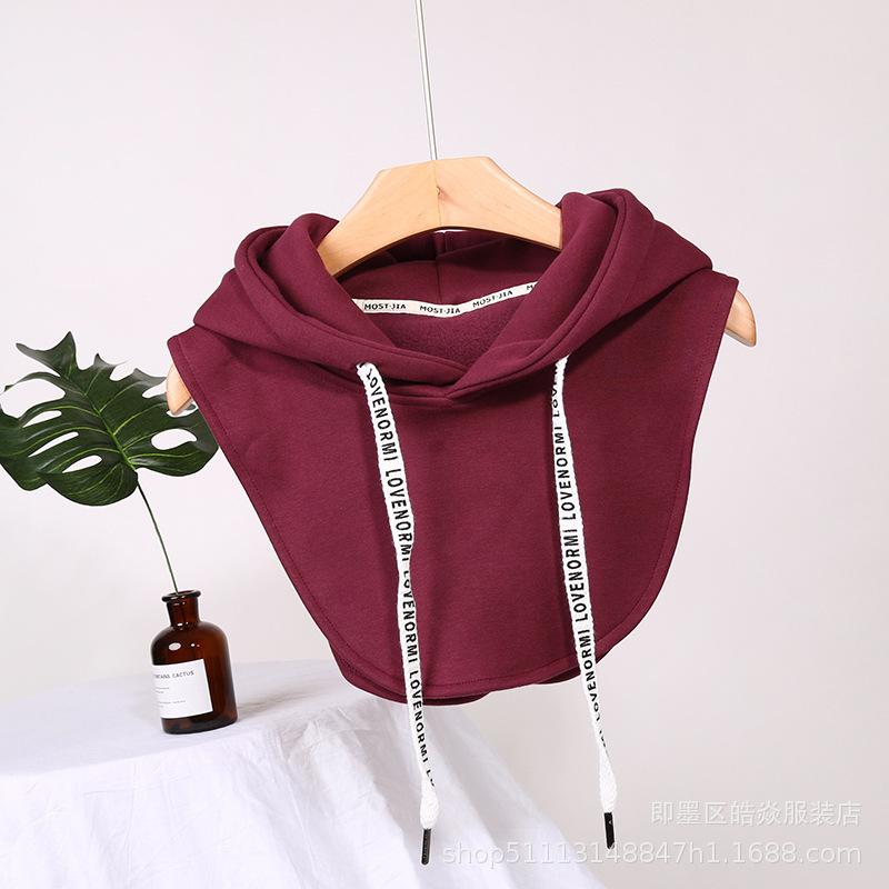 Женская шапка-свитер с искусственным воротником Повседневная шапка с искусственным воротником Унисекс Аксессуары