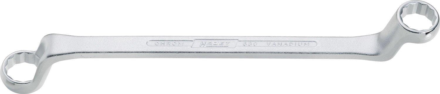 

HAZET 6306X7 Box Deep 6 x 7mm Double-Ended Wrench, 75° Offset,