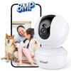 ieGeek Pet iPhone PTZ Infrared Night Auto Alarm Compact Indoor Security Camera with Remote and 2025 8MP 5G WiFi Manufacturer and Elderly Security