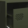 TV Stand Olive Green 202 x 39 x 43.5 cm Cold Rolled Steel