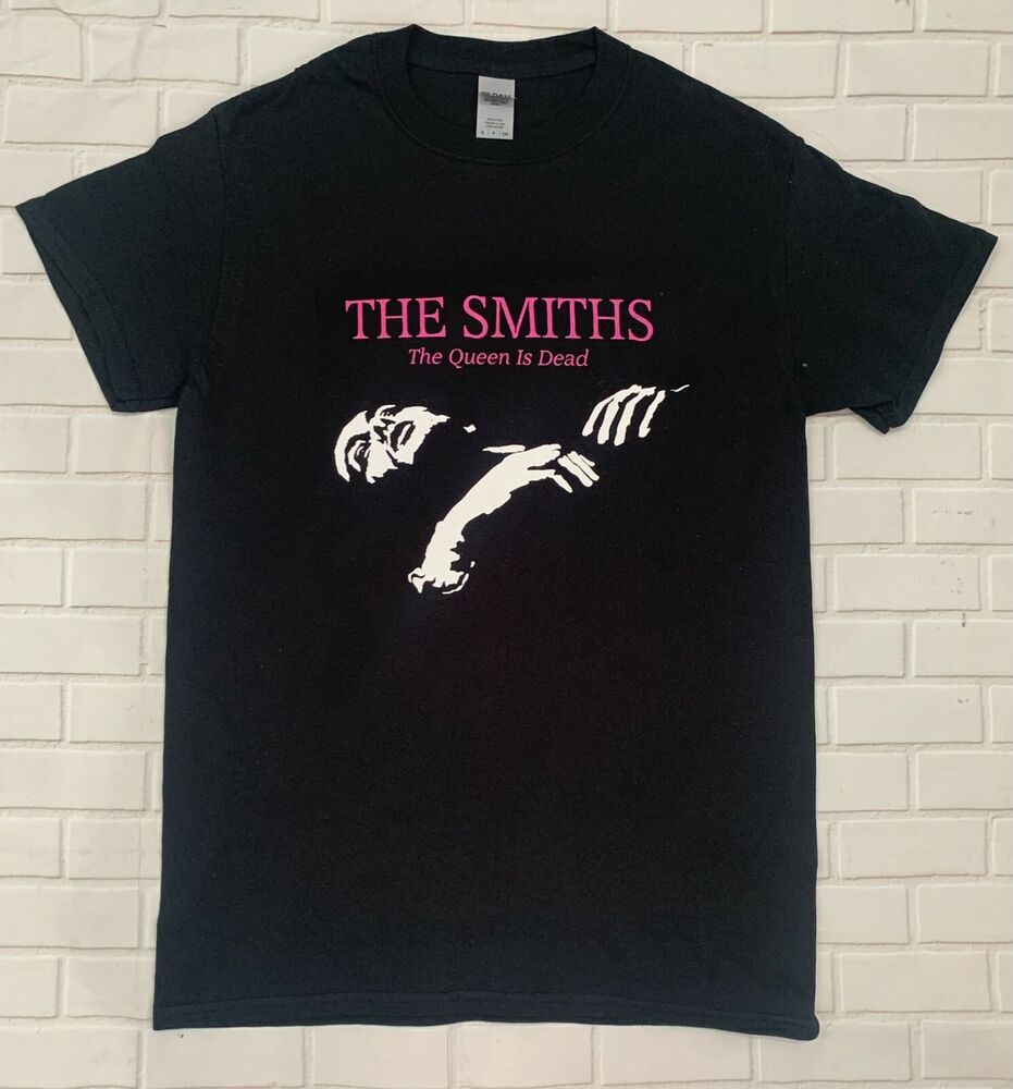 

Чорна унісекс футболка The Smiths Queen Is Dead S