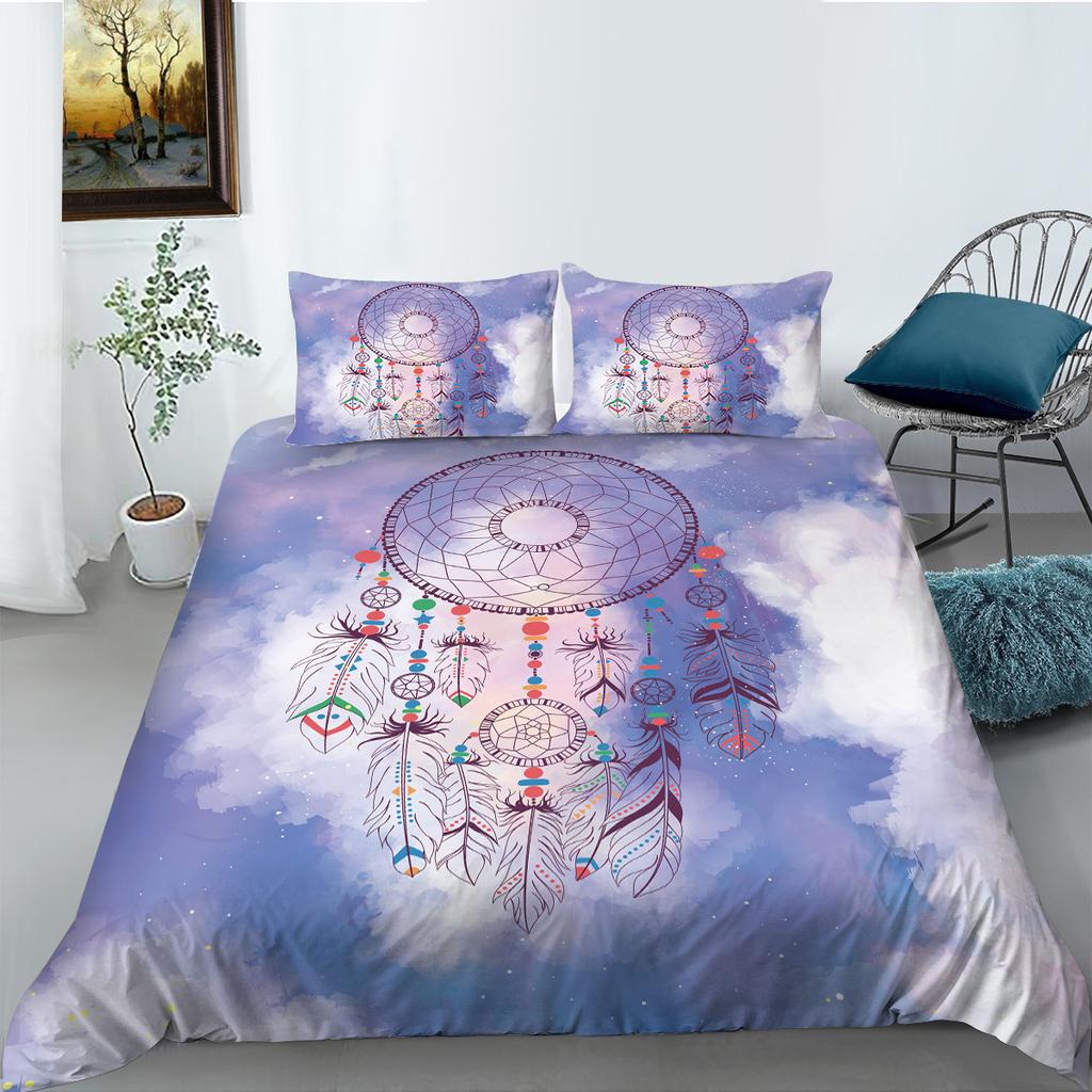 Dream Catcher Series Bedding Two Or Three Pieces 3D Digital Printing Polyester