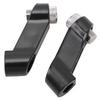 Pair of Motorcycle Mirror Mount Riser M10x1.25 RH LH Rearview Side Mirror Extender Adapter
