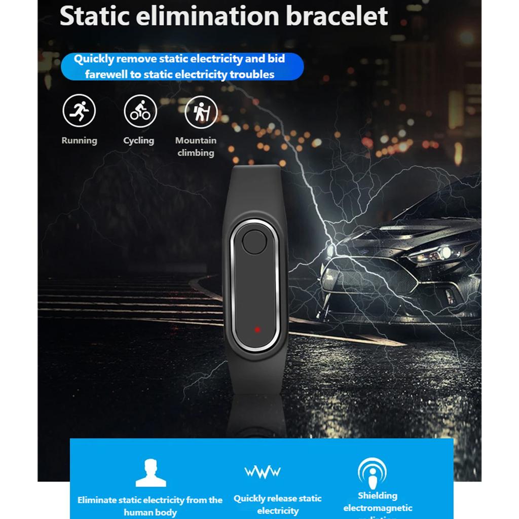 Pulseira Ergonômica Impermeável IP68 Antiestática de Silicone para Uso Automotivo Resistente ao Desgaste