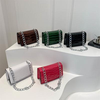 Stone Pattern Fashionable Bag for Women In Summer New Style This Year's Popular Simple Shoulder Bag for Commuting Underarms