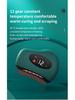 Smart Jade Facial Guasha Tool: Wireless Vibration & Heat Meridian Massager.