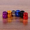 4Pcs Colorful Car Tires, Aluminum Alloy Colored Valve Caps, Sedan Dust Caps, Five Colored Spot Valve Caps