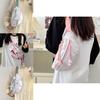 Fashionable Gray Red Blue Pink Ink-wash Chest Bag Ideal For Sports And Cycling