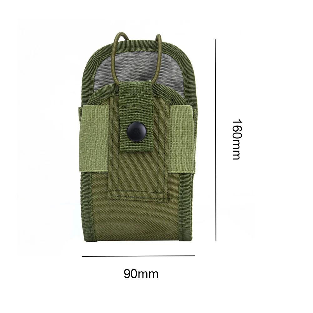 20D Walkie Talkie Bag Case Holder for Kenwood BaoFeng UV-5R  BF-888S 1000D Tactical Molle Radio Walkie Talkie Pouch Waist Bag