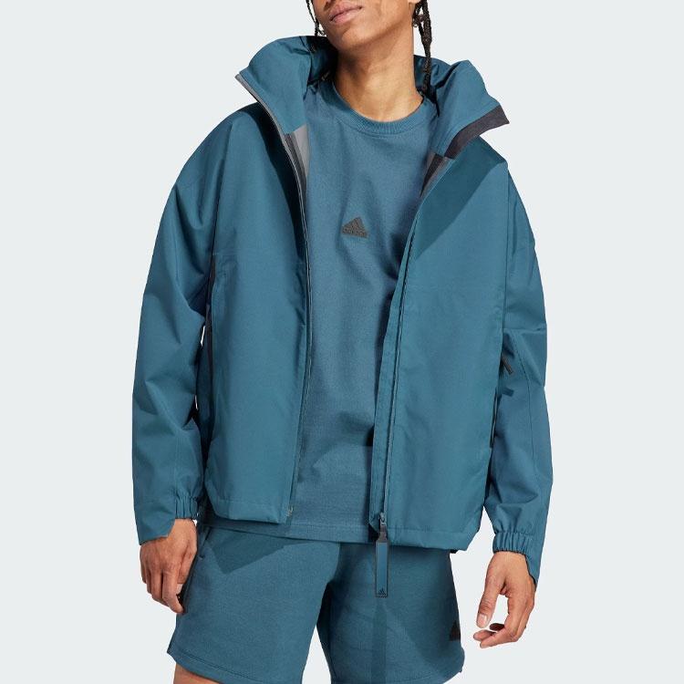 adidas Myshelter RAIN.RDY Jacket 'Turquoise' Men's HZ5701