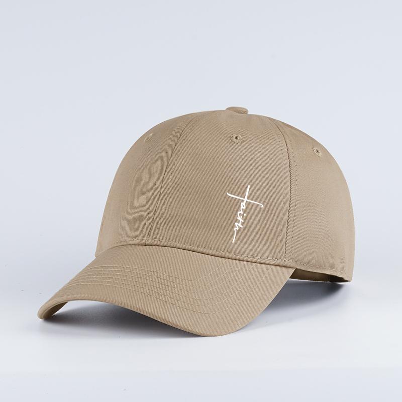 Faith Signature Printed Baseball Cap Soft, Comfortable, Lightweight, Breathable, Adjustable Simple, Elegant, Fashionable Unisex