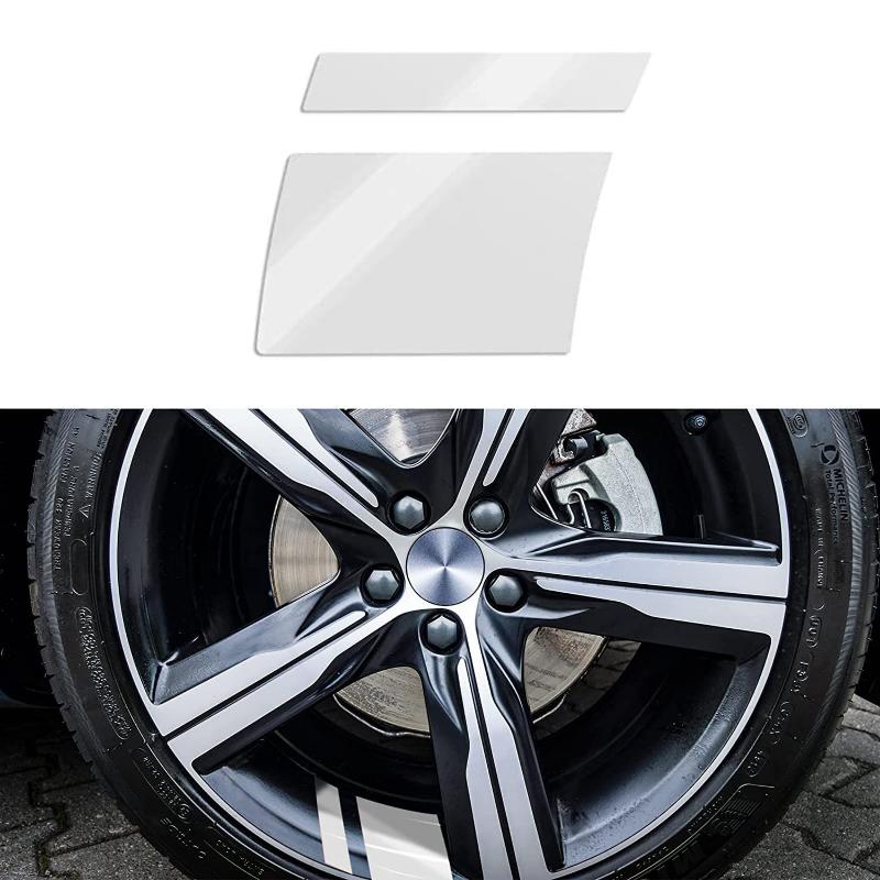 8/4pcs Reflective Car Wheel Rim Vinyl Stickers Warning Stickers Mark Stripe Motorcycle Racing Wheel Hub Decals for Car Stickers