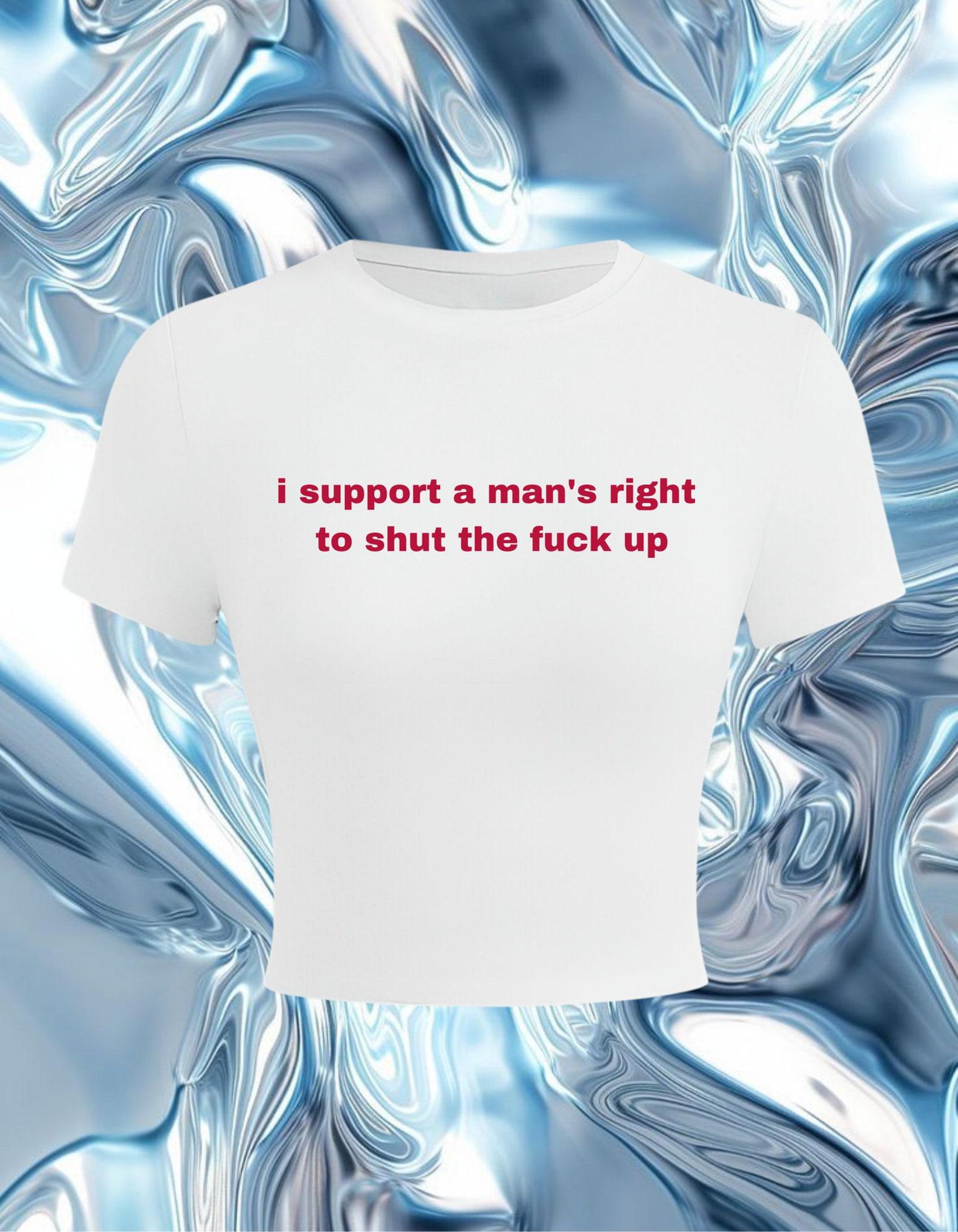 Feminist Slogan Baby Tee | 90s Y2K Crop Top 2XL