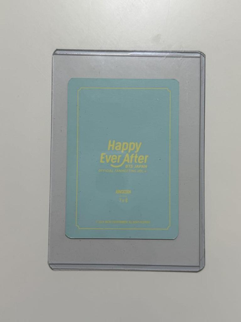 [USED] BTS Jungkook Happy Ever Trading Card