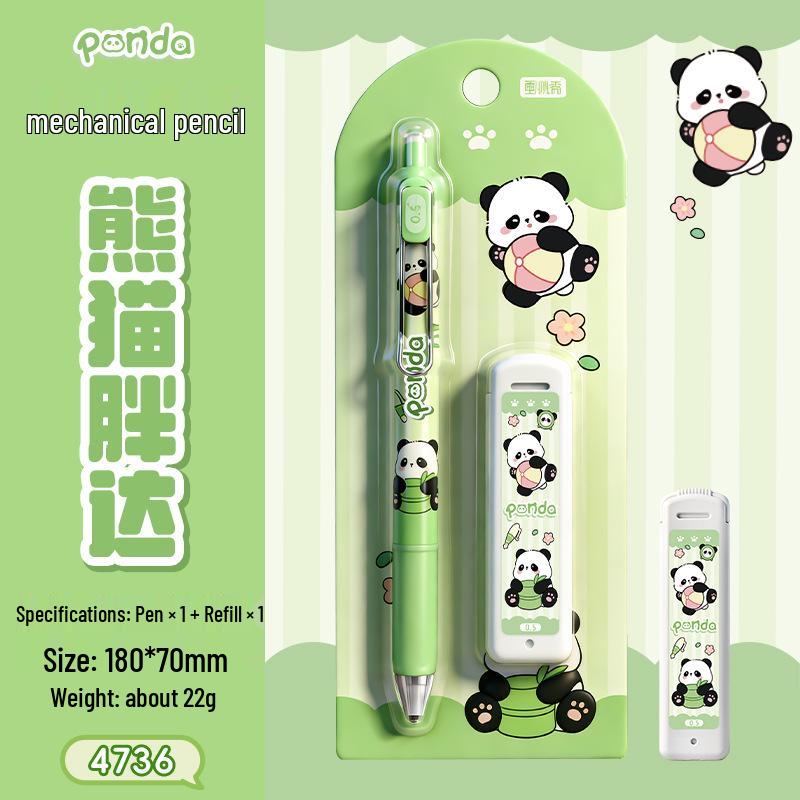 

Capybara 0.5mm Mechanical Pencil & Refill Set - No-Need-to-Sharpen, Student-Friendly Cap-Style Design