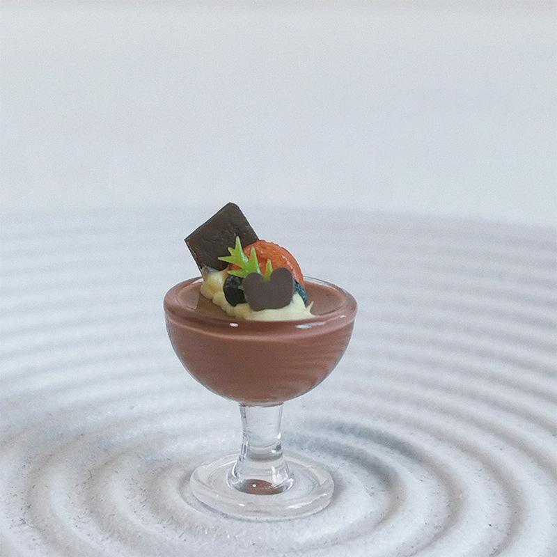 1/12 Dollhouse Simulation Beverage Cup Ornaments Bar Drinks Decoration Dolls House Accessories Pretend Play Toys