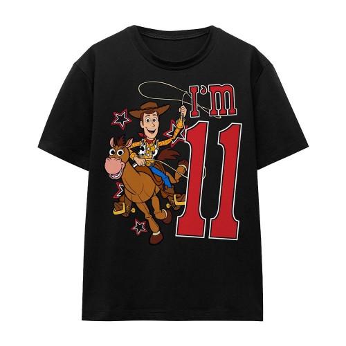 Toy Story Unisex Adult I´m 11 Woody Birthday T-Shirt