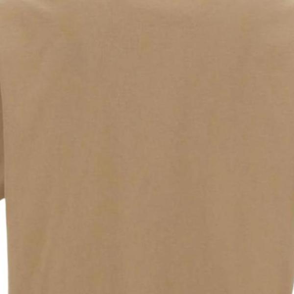 Maison Kitsune Camiseta Unisex de Canalé Suelta con Logo QM00101KJ7025-0429