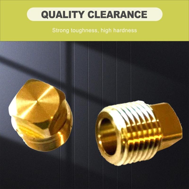 Marine Drain Replacement Part 1/2 in Pipe Thread Male Fitting, Metal 2 Pack with Wrench Flat Base for Water Tanks, Roller Openings, and Service Work