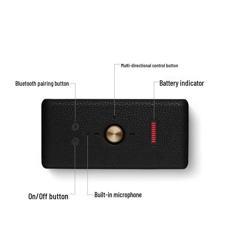 Marshall Emberton III Portable Bluetooth Speaker CN plug (adapter included)