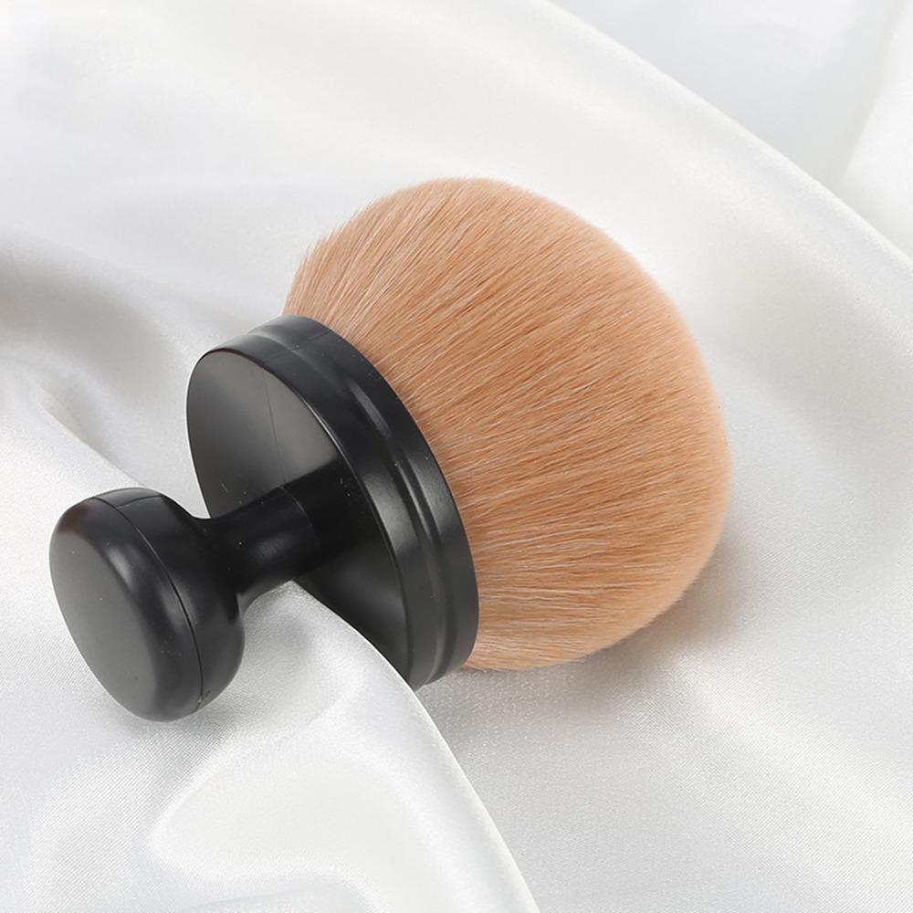 74mm Wide-headed Body Makeup Brush Soft Synthetic Hair Kabuki Brush  For Self Tanner