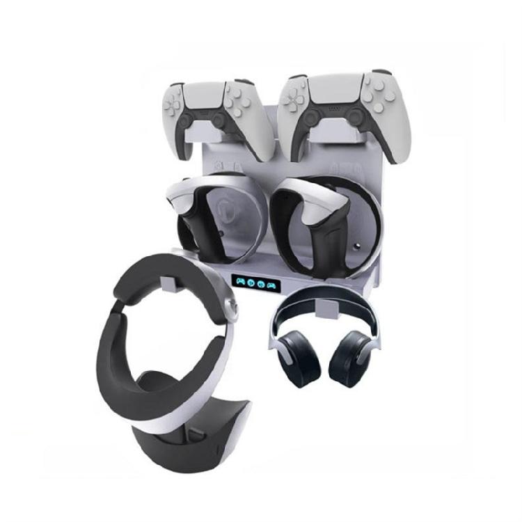 Controller Charging Dock Headset Display Racks for PS VR2 Headset Holder