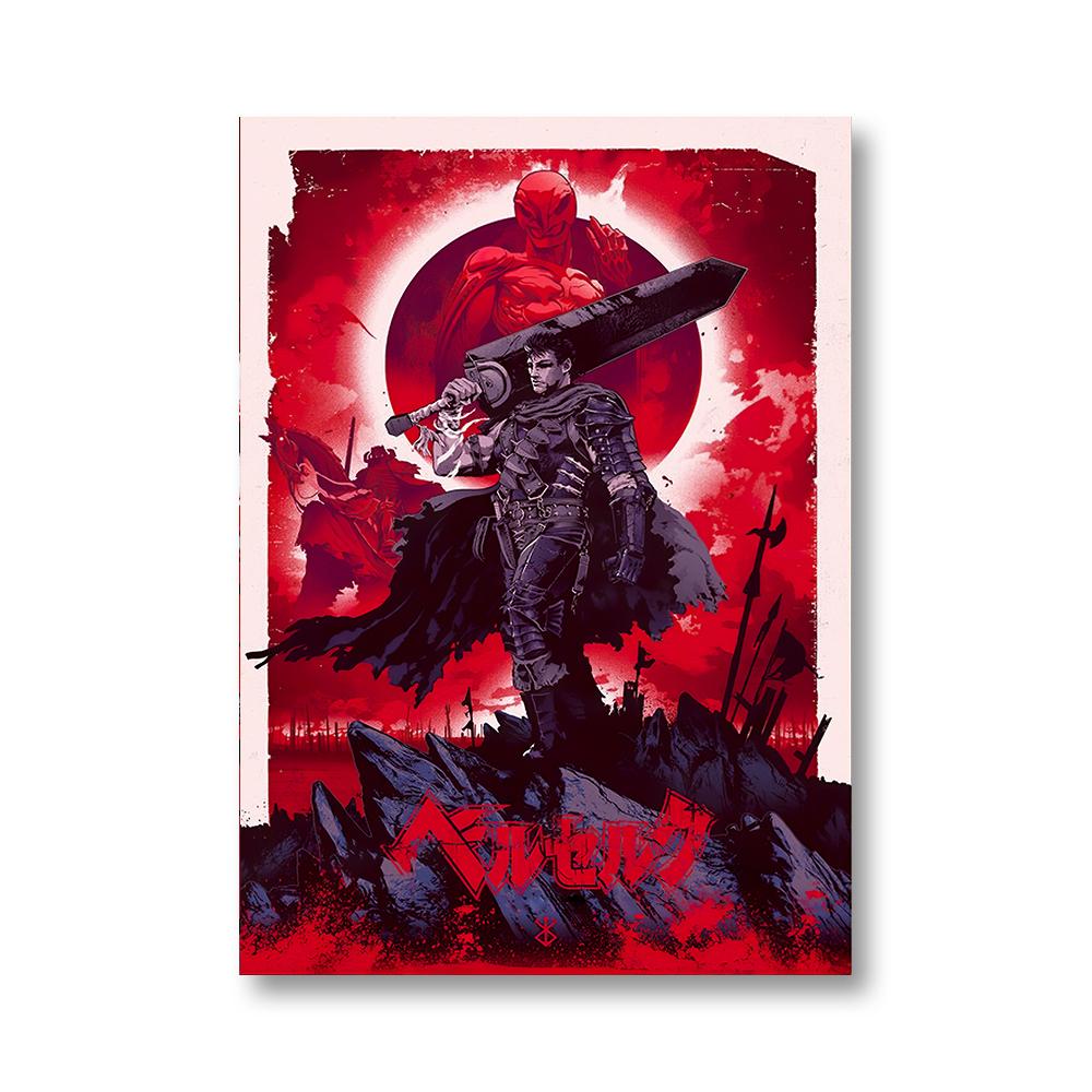 Zuřivý plakát Japonský anime obraz Nástěnné umění Obraz na plátně Moderní Ložnice Bar Obývací pokoj Domácí dekorace Obraz Cuadros