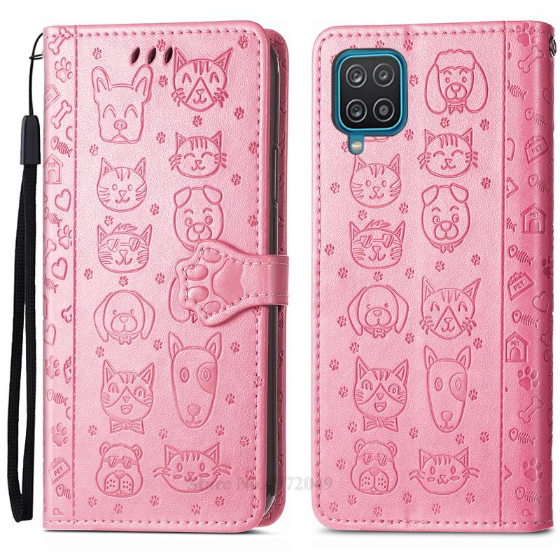 SamsungA12 Case For Samsung Galaxy A12 Wallet Leather Flip Phone Case For Samsung A12 A 12 Case Protective Cover Coque Fundas