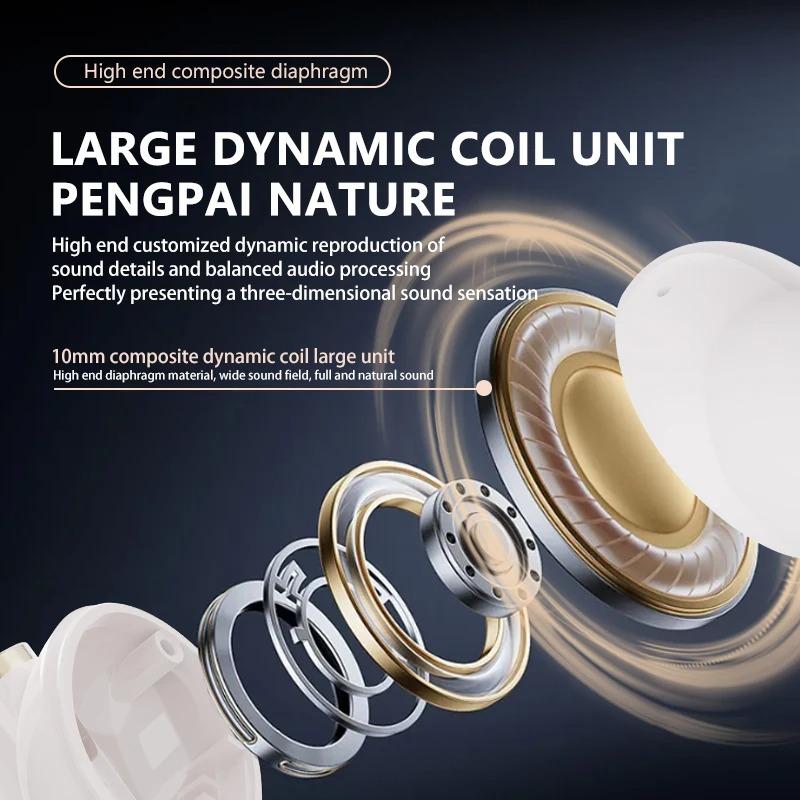 Căști Wireless Originale Lenovo TA240 Căști Bluetooth ANC Anulare Zgomot Muzică Apel Căști Baterie Lungă Durată Set Căști Sport Cu Microfon