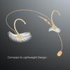 [Kimafun] Headset Microphone D4 (Beige)Compatible with Shure Wireless Systems.
