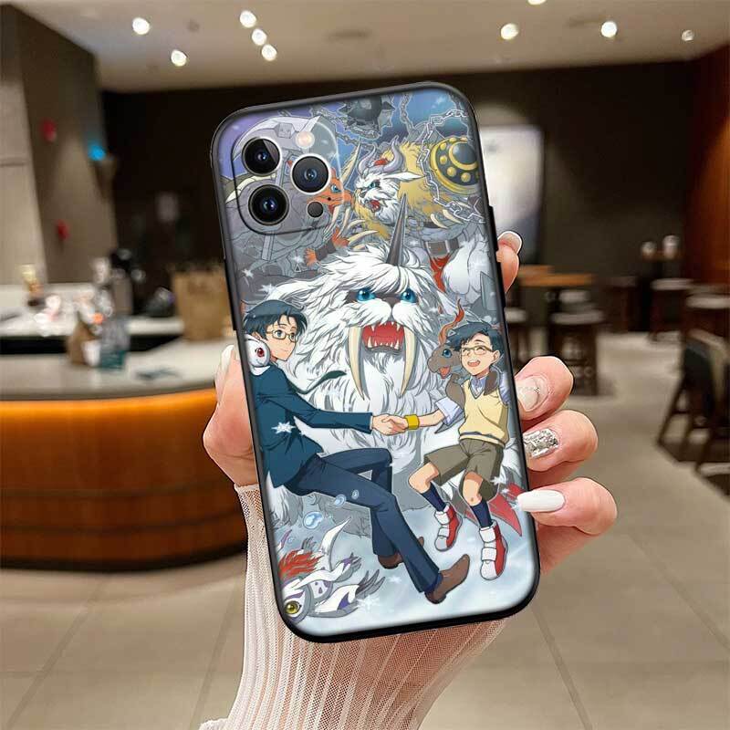D-Digimons Phone Case for Redmi Note 12 12S 12C 13 13C 13R 14 14S 14R 14C 11A 13X A3 A3X A4 A5 Pro Max Plus