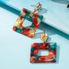 Geometric Women's Trendy Acetate Dangle Earrings