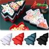 Christmas Tree Snack Tray 3 Tier Fruit Plate for Kitchen Dining Table Storage Organizer Serving Dish for Candy Dessert Party