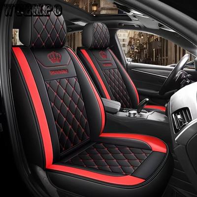 Autokissen PU-Leder-Sitzbezug Fünfsitzer-Auto Vierjahreszeiten-Universal-Vollpaket-Sitzbezug von guter Qualität