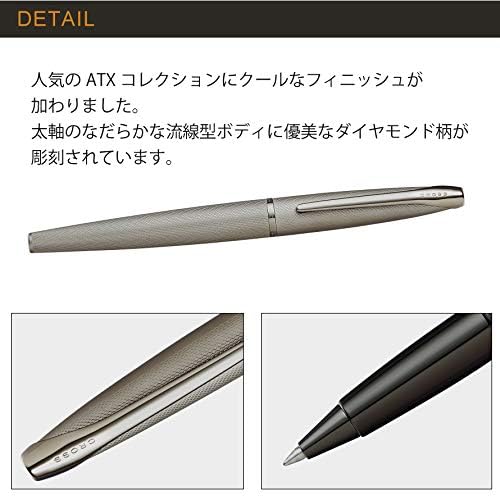 CROSS ATX Ballpoint Pen, Water-Based, Dark Blue, N885-45, Officially Imported