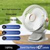Portable Silent Clip Fan: High Power, Rechargeable, Desktop/Desktop & Dorm-Friendly