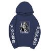 High-Rise Invasion Sniper Mask Hoodie Unisex Fleece Sweatshirt Japanese Vertical Text Black White Manga Anime Pullover
