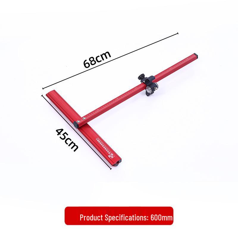 Heavy-Duty Precision Tile & Glass Push Cutter - T-Type Hand-Push for Marble and Floor Tile Cutting Machine.