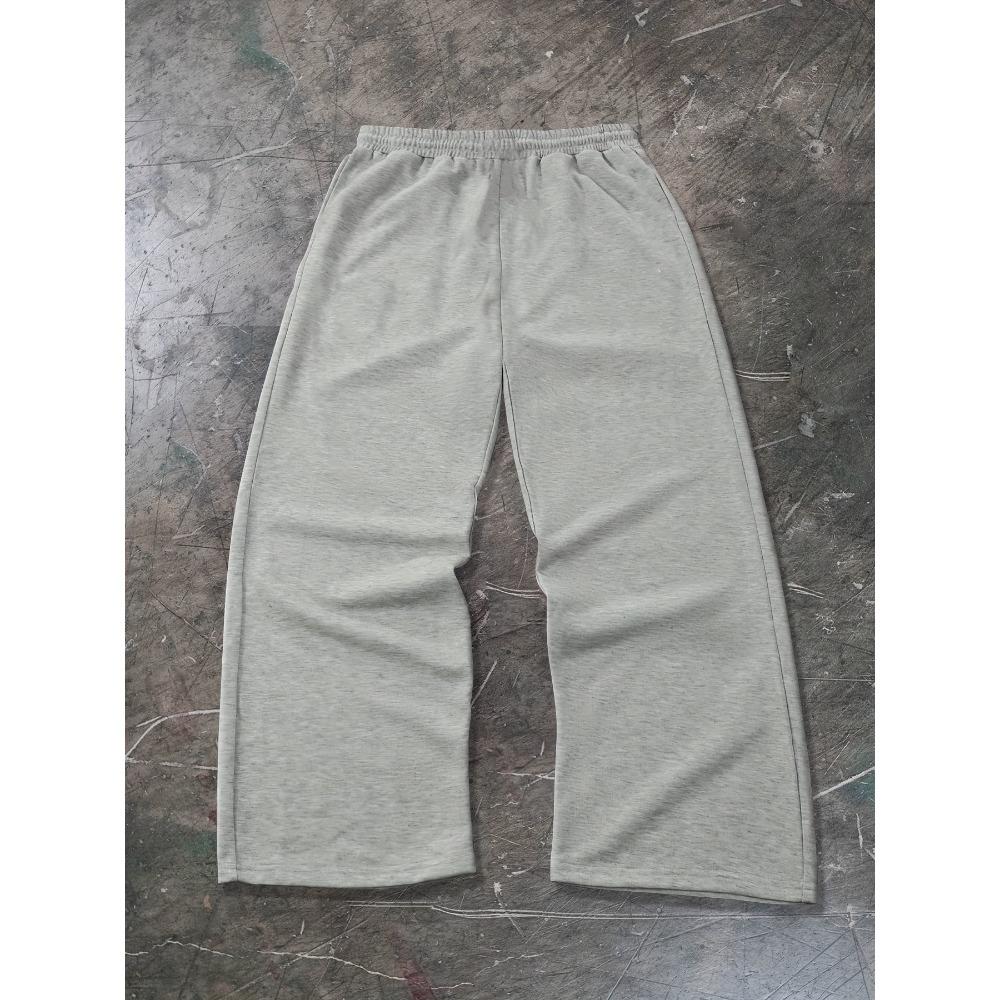 Herren Herbst- und Winter-Jogginghose mit Kordelzug, lockerem Schnitt und Buchstabenaufdruck für den täglichen Gebrauch, Modische Hose mit geradem Bein