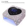 Rechargeable Wireless Nail Art UV/LED Lamp with Rhinestone Design